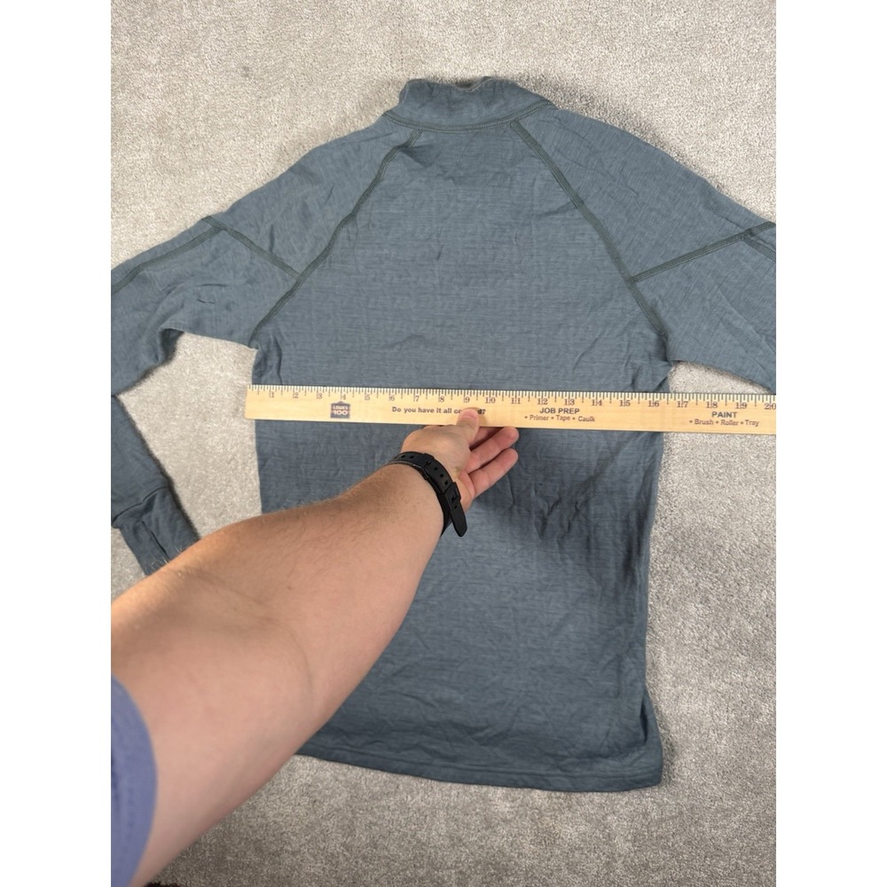 Craft Sportswear Sm. Warm Nordic Wool Comfort 1/4 zip long sleeve Pullover Thumb - Picture 9 of 12